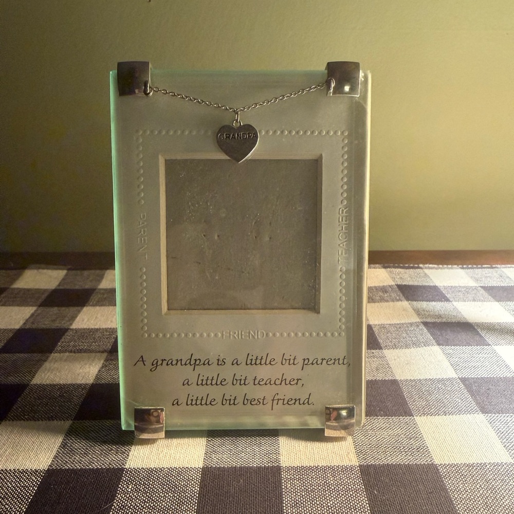 Mudpie Grandpa Photo Frame